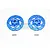 GPM UDR Blue Aluminium +1mm Brake Disc Wheel Hex 2Pcs UDR010D+1MM-B