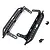 Yeah Racing Black Steel TRX-4 Side Step Rock Rails 2Pcs TRX4-053