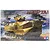 Tamiya 1/35 scale U.S. AAVP7A1 model kit box art showing an amphibious assault vehicle on a beach with naval ships in the background.
