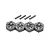 Xinlehong Sprint 9125 Metal 12mm Wheel Hexes w/ Drive Pins 4Pcs 25-ZJ09