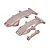 Xinlehong Sprint 9125 Aluminium Skid Plate & Suspension Arm Pin Mounts 3Pcs 25-WJ01