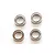 Xinlehong 8x13x3.5mm Steel Shielded Ball Bearings 4Pcs 30-WJ10