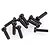 Xinlehong 2x8mm Coarse Thread Binder Head Screws 10Pcs 30-LS01
