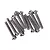 Xinlehong 2.3x12mm Coarse Thread Binder Head Screws 10Pcs 30-LS02