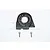 GPM Black Aluminium TRX-4 Motor Mount TRX4018-BK