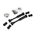 MIP SCX10 II X-Duty Splined Centre CVD Steel Driveshafts 2Pcs 18120
