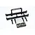 GPM Black Aluminium TRX-4 Front & Rear Bumper w/ Winch Mount Plate TRX4330FRB-BK