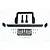 GPM Black Aluminium TRX-4 Street Fighter Front Bumper TRX4330FD-BK