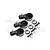 GPM Black Aluminium Servo Horns for Differential Lockers 3Pcs w/ Built in Servo Saver TRX4025T/S/3-BK