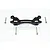 GPM Black Aluminium TRX-4 Front or Rear Body Post Mount TRX4201FRB-BK
