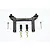 GPM Black Aluminium TRX-4 Front Body Post TRX4201F-BK