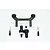 GPM Black Aluminium TRX-4 Front & Rear Magnetic Body Mount Set TRX4201FR-BK