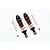 GPM Black Aluminium ARRMA Senton Complete 100mm Adjustable Shocks w/ Mounting Hardware MAS100F-BK-OR-BEBK