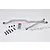 GPM Gunmetal Aluminium Axial Bomber Front Steering Linkage w/ Heavy Duty Servo Saver RR1160TMN-GS