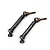 Yeah Racing Steel 1/16 E-Revo & Summit Front or Rear Universal Drive Shafts 2Pcs TRMI-001