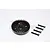 A black steel 32T differential ring gear and four matching flat-head screws on a white background.