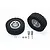 GPM Gunmetal Aluminium TRX-4 +23mm Hex Adapter Widener Set w/ Off Road Wheels 2Pcs TRX4689/23MM-GS