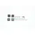 GPM Black Stainless Steel TRX-4 Defender Door Hinges 4Pcs TRX4ZSP38-BK