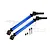 Traxxas E-Revo VXL 2.0 Blue Aluminium Front or Rear Universal Drive Shafts 2Pcs ER2123F/RSA-B