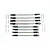 GPM Stainless Steel E-Revo 2.0 Complete Turnbuckle Set 8Pcs ER2160S-OC-BEBK