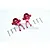 GPM Red Aluminium ARRMA GRANITE 4x4 Left & Right Front Steering Hubs 2Pcs MAG021-R