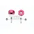 GPM Red Aluminium ARRMA GRANITE 4x4 14mm Hex Adapters (7mm Thick) 2Pcs MAG010/7MM-R
