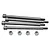 RPM Stainless Steel Traxxas X-Maxx Threaded 4x56mm Outer Hinge Pin Set 4Pcs 70510