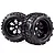 HSP 3.8" Off Road Tyres on Black Rims - Wheels 2Pcs 89105