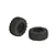 ARRMA 3.8" OUTCAST DBoots Back-Flip MT Tyres on Black Rims - Glued Wheels 2Pcs AR510092