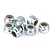 HSP Silver Steel 2.5mm Nyloc Nuts 8Pcs 18038A