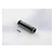 Gunmetal grey aluminium RC drive shaft slider and a small metal pin on a white background.
