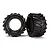 Traxxas 2.8" Maxx Chevron Tyres 2pcs 6770