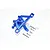 GPM Blue Aluminium E-Revo VXL 2.0 Front Body Mount ER2029-B