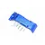 GPM Blue Aluminium E-Revo VXL 2.0 Rear Skid Plate Set ER2331R-B