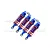 GPM Blue Aluminium E-Revo VXL 2.0 Front & Rear Adjustable Shocks 4Pcs TRV085N/2-B-R