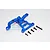 GPM Blue Aluminium X-Maxx Steering Bell Crank Support TXM048C-B