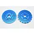 GPM Blue Aluminium 24mm Front Claw Wheel Hex w/ 3mm Offset 2Pcs TXM006F/DISK-B