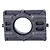 A black plastic centre differential mount for a Rovan Baja RC car, shown against a white background.