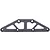 Rovan Baja 4WD Gunmetal Aluminium Rear Upper Plate 161005