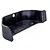 A black plastic side guard component for a Rovan Baja RC car, shown from an angled perspective against a white background.