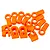 Rovan Orange Nylon Sway Bar Mount Set 85068A