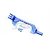 GPM Blue Aluminium Rustler 4x4 Battery Hold Down RUS40126-B