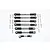 GPM Stainless Steel Rustler 4x4 Complete Turnbuckle Set 8Pcs RUS4160S-OC-BEBK