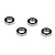 Losi 6x10x3mm Rubber Shielded Ball Bearings 4Pcs LOSA6946
