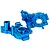 HSP Blue Aluminium 2WD Gearbox Case Set 601016