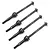 Yeah Racing HPI RS4 Sport 3 G45 45mm & 42mm Universal Drive Shaft Set 4Pcs RSS3-006V2