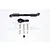GPM Black Aluminium TRX-4 Servo Horn w/ Aluminium Linkage TRX416025-BK