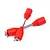Rovan 9mm Drive Shaft (Press Fit Pins) /w Red Rubber Boots 2Pcs 850673