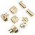 Yeah Racing SCX10 II High Mass Brass Upgrade Set AXSC-S01