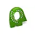 Traxxas TRX-4 Green Aluminium Motor Plate 8290G